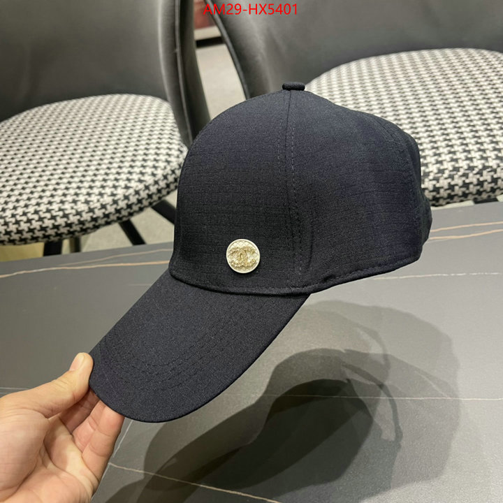 Cap (Hat)-Chanel replica for cheap ID: HX5401 $: 29USD