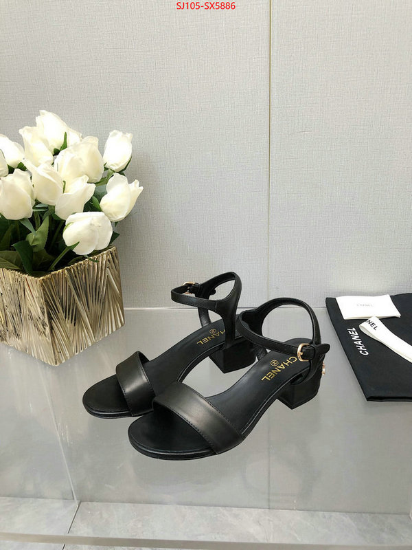 Women Shoes-Chanel good quality replica ID: SX5886 $: 105USD