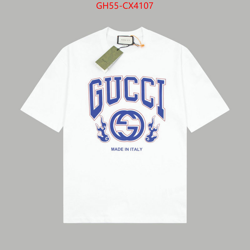 Clothing-Gucci top quality fake ID: CX4107 $: 55USD