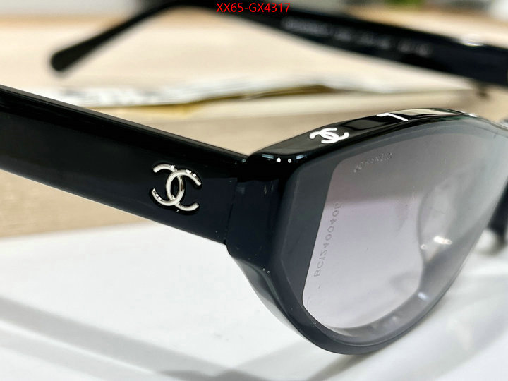 Glasses-Chanel fake high quality ID: GX4317 $: 65USD
