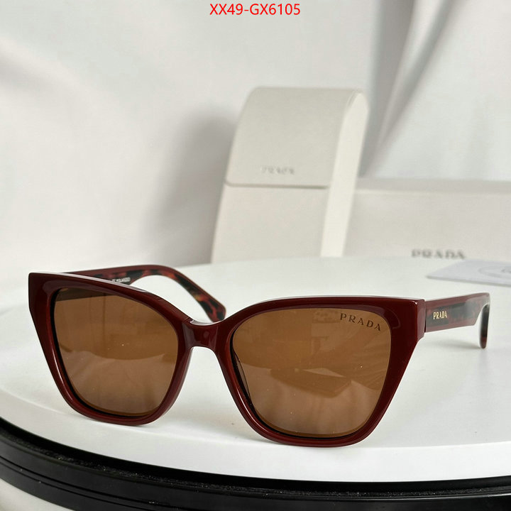 Glasses-Prada what's the best to buy replica ID: GX6105 $: 49USD