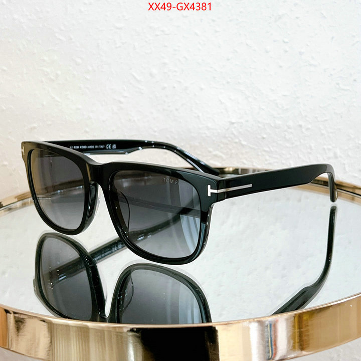 Glasses-Tom Ford luxury fashion replica designers ID: GX4381 $: 49USD