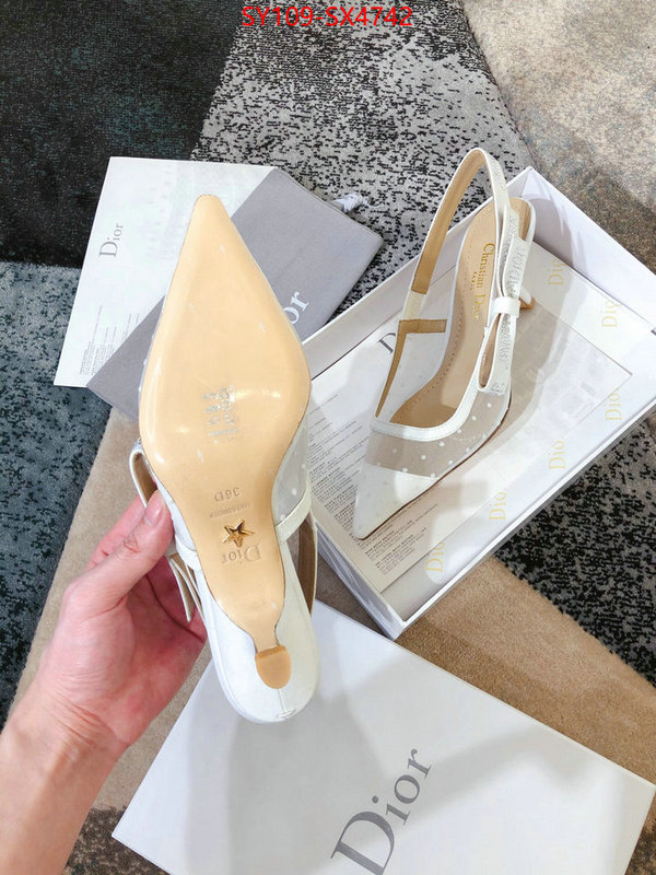 Women Shoes-Dior shop cheap high quality 1:1 replica ID: SX4742 $: 109USD