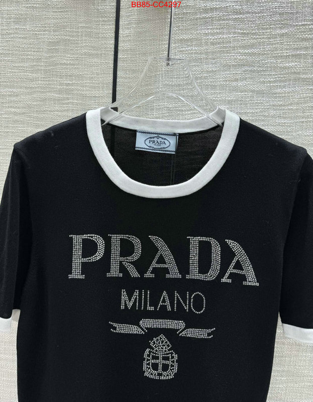 Clothing-Prada the best designer ID: CC4297 $: 85USD