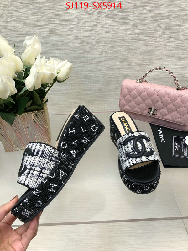 Women Shoes-Chanel best designer replica ID: SX5914 $: 119USD