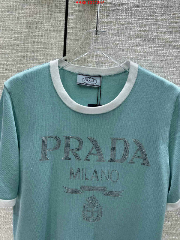 Clothing-Prada the best designer ID: CC4297 $: 85USD