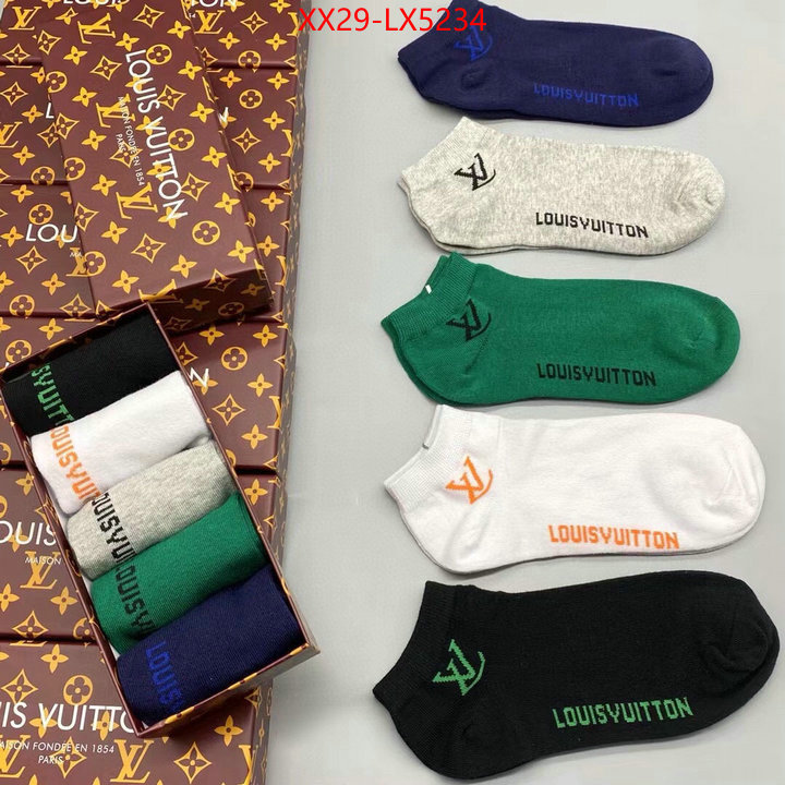 Sock-LV online sale ID: LX5234 $: 29USD