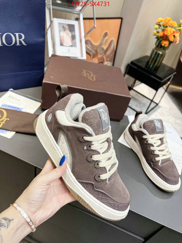 Women Shoes-Dior top 1:1 replica ID: SX4731 $: 125USD