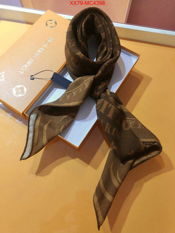 Scarf-LV luxury fashion replica designers ID: MC4398 $: 79USD