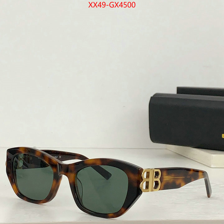 Glasses-Balenciaga designer replica ID: GX4500 $: 49USD