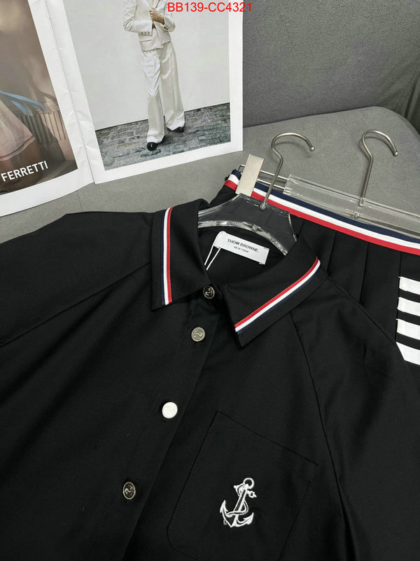 Clothing-Thom Browne quality aaaaa replica ID: CC4321 $:139USD