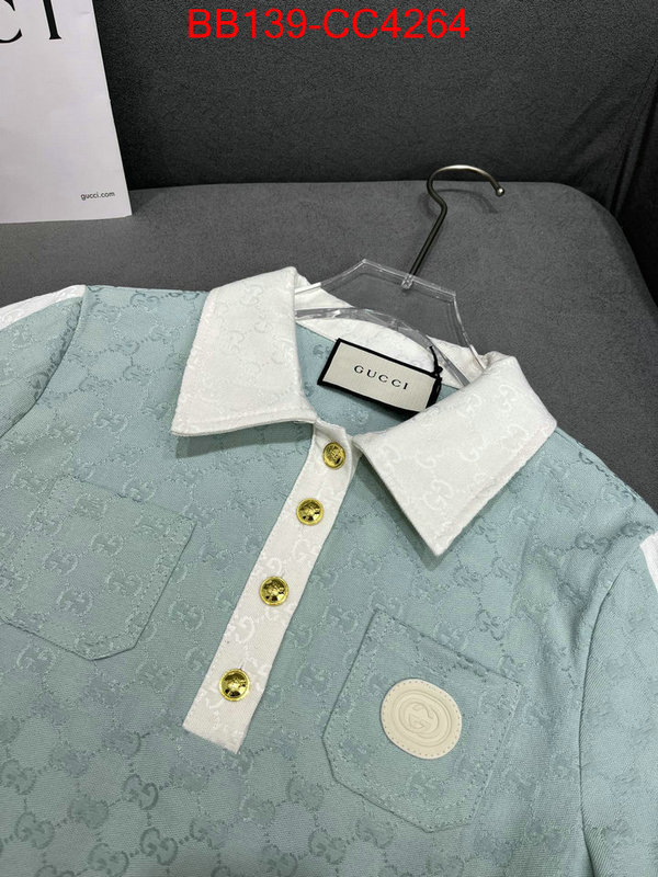 Clothing-Gucci designer 7 star replica ID: CC4264 $: 139USD