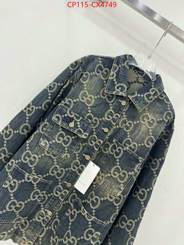 Clothing-Gucci sell online ID: CX4749 $: 115USD