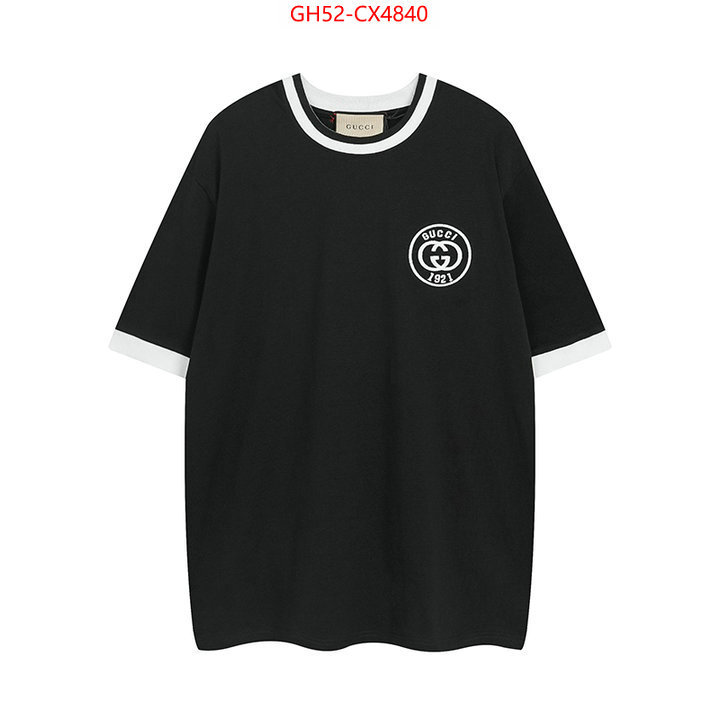 Clothing-Gucci 7 star replica ID: CX4840 $: 52USD