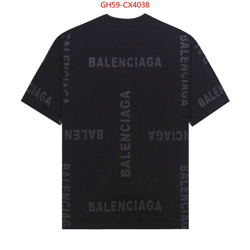 Clothing-Balenciaga replcia cheap from china ID: CX4038 $: 59USD