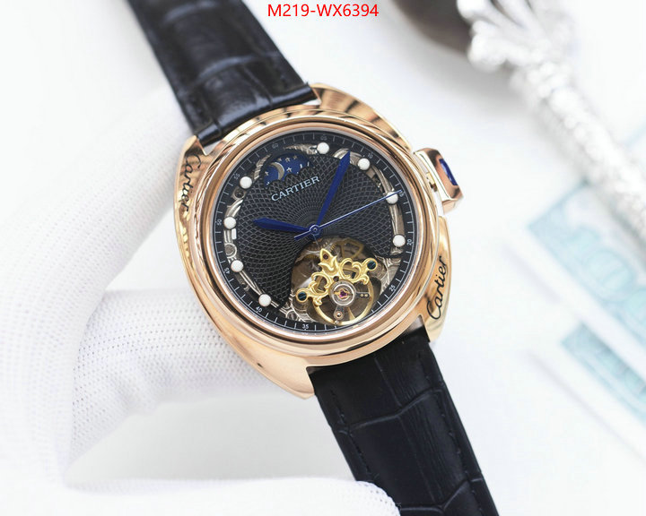 Watch(TOP)-Cartier what is a 1:1 replica ID: WX6394 $: 219USD