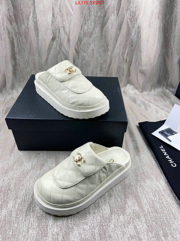 Women Shoes-Chanel replica aaaaa+ designer ID: SX5027 $: 115USD