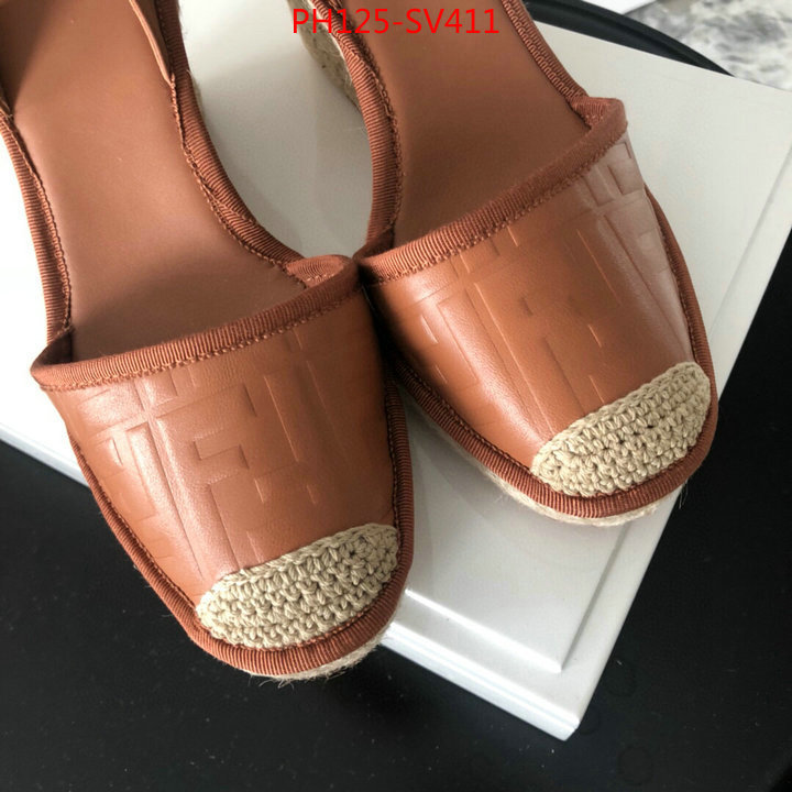 Women Shoes-Fendi best replica quality ID: SV411 $:125USD