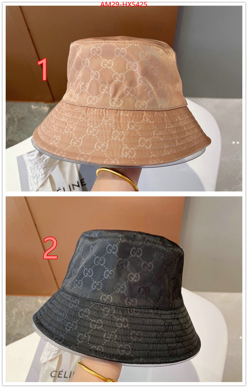 Cap(Hat)-Gucci wholesale imitation designer replicas ID: HX5425 $: 29USD