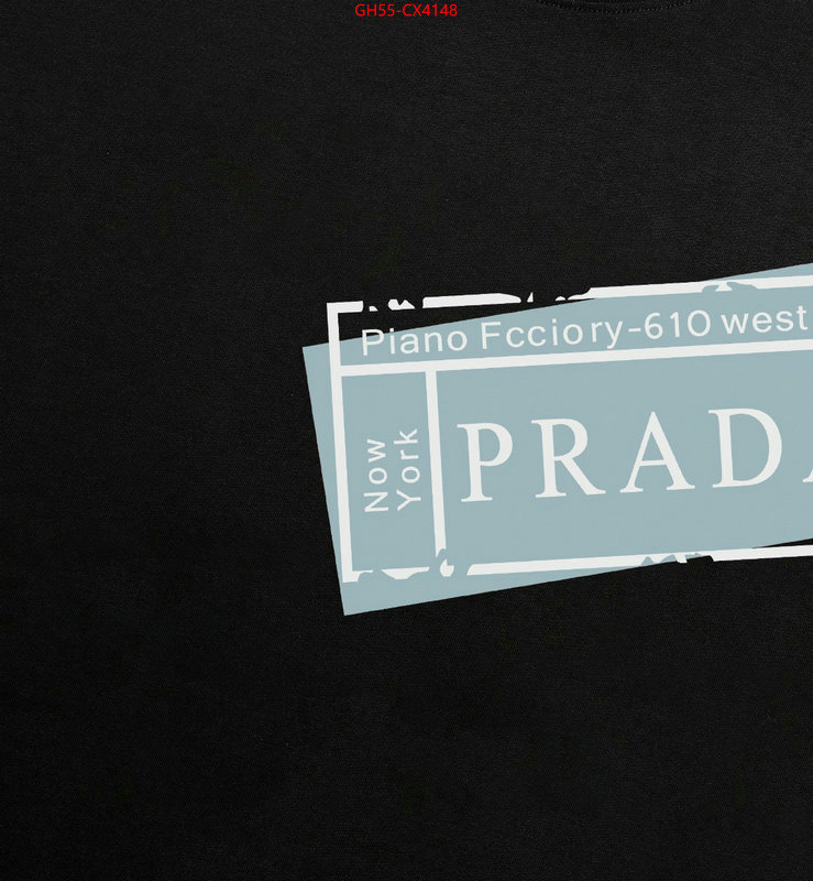 Clothing-Prada best designer replica ID: CX4148 $: 55USD
