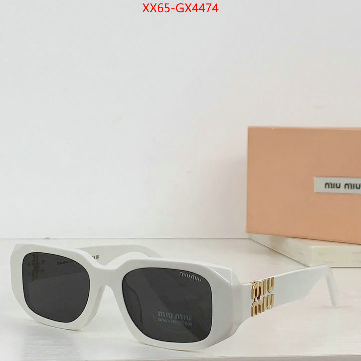 Glasses-Miu Miu wholesale sale ID: GX4474 $: 65USD