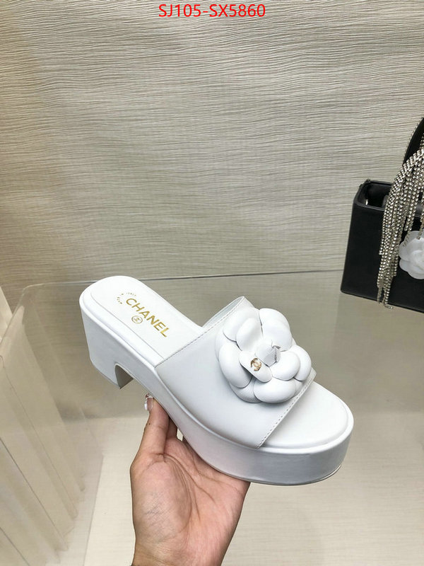 Women Shoes-Chanel 2024 replica wholesale cheap sales online ID: SX5860 $: 105USD