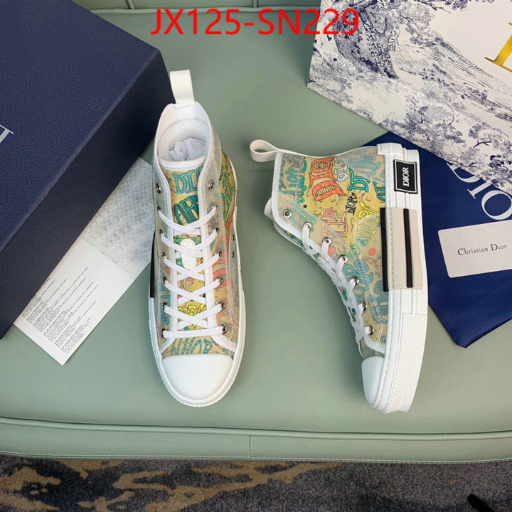 Men shoes-Dior high quality 1:1 replica ID: SN229 $: 125USD