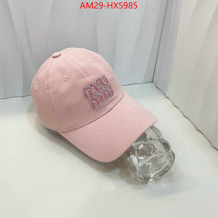 Cap(Hat)-Miu Miu is it ok to buy ID: HX5985 $: 29USD