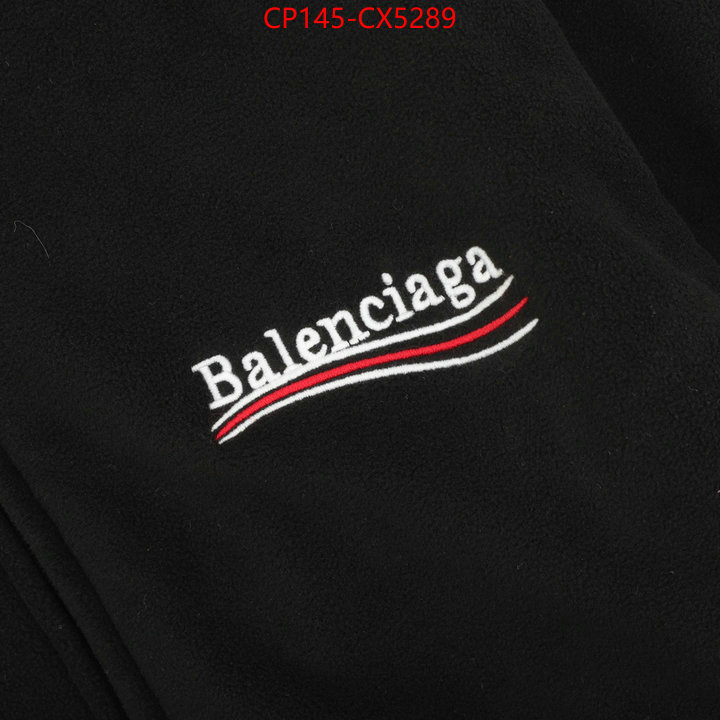 Clothing-Balenciaga aaaaa class replica ID: CX5289 $: 145USD