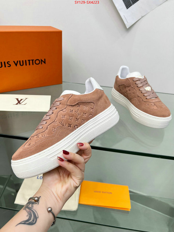 Women Shoes-LV where quality designer replica ID: SX4223 $: 129USD