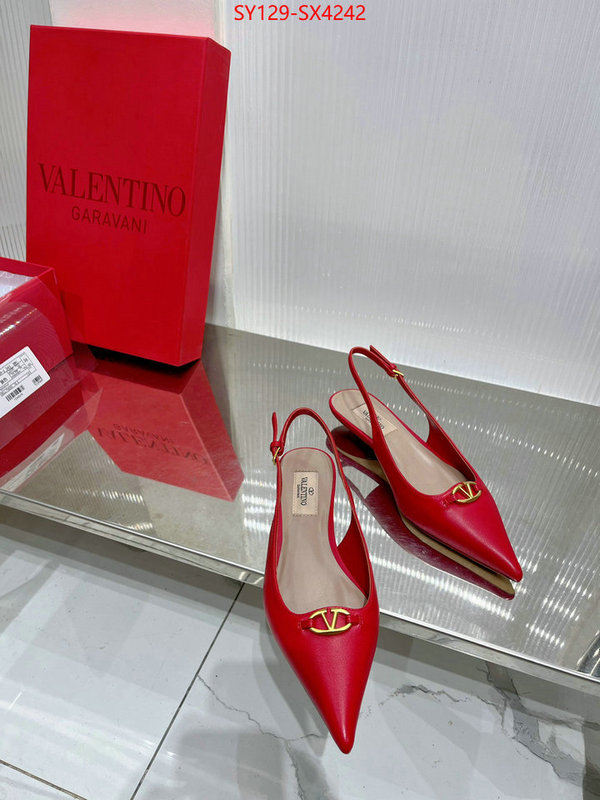 Women Shoes-Valentino high quality perfect ID: SX4242 $: 129USD