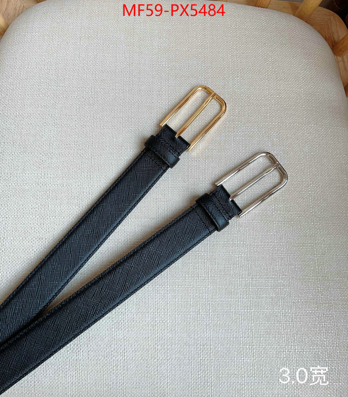 Belts-Prada buy luxury 2024 ID: PX5484 $: 59USD