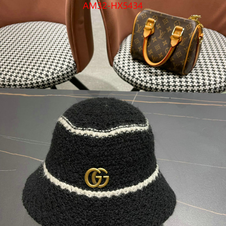 Cap(Hat)-Gucci highest product quality ID: HX5434 $: 32USD