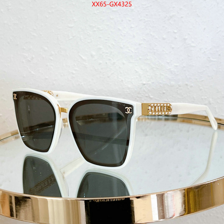 Glasses-Chanel wholesale ID: GX4325 $: 65USD
