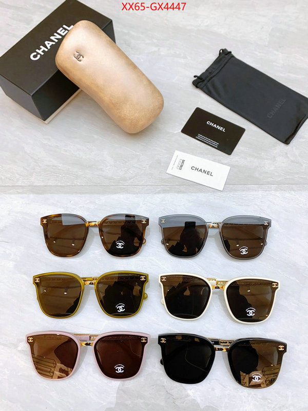 Glasses-Chanel new designer replica ID: GX4447 $: 65USD