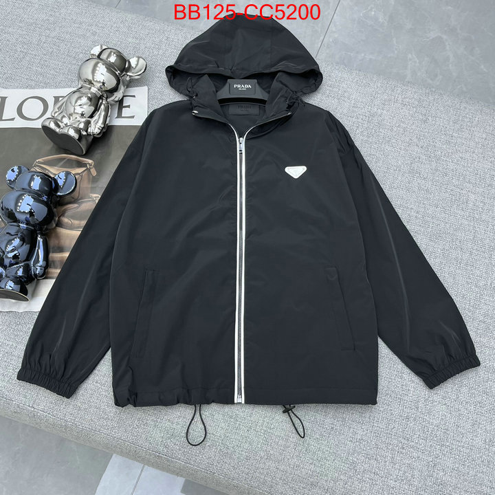 Clothing-Prada 1:1 clone ID: CC5200 $: 125USD