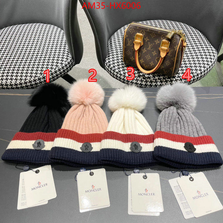 Cap(Hat)-Moncler the highest quality fake ID: HX6006 $: 35USD