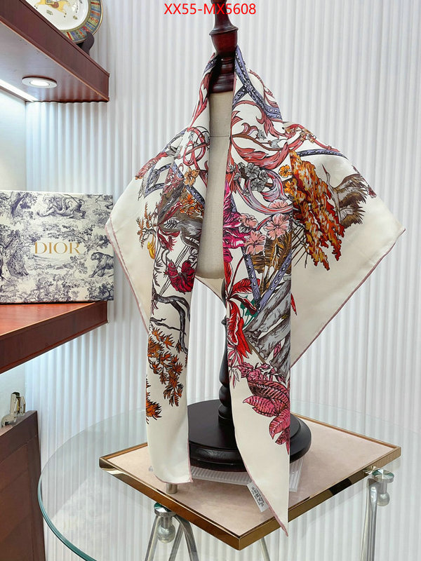 Scarf-Dior high quality ID: MX5608 $: 55USD