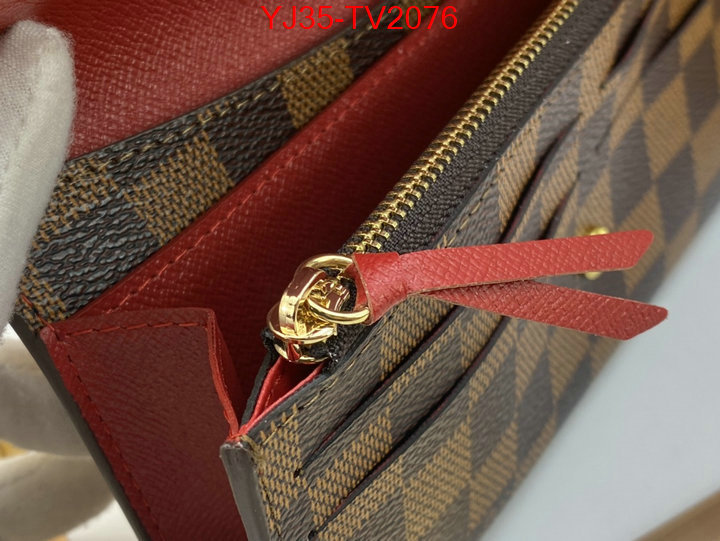 LV Bags(4A)-Wallet what is a counter quality ID: TV2076 $: 35USD,