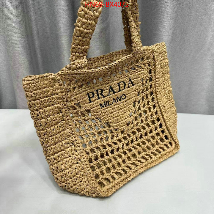 Prada Bags (4A)-Handbag- exclusive cheap ID: BX4075 $: 69USD,