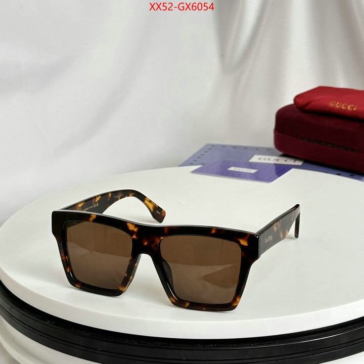 Glasses-Gucci fake aaaaa ID: GX6054 $: 52USD