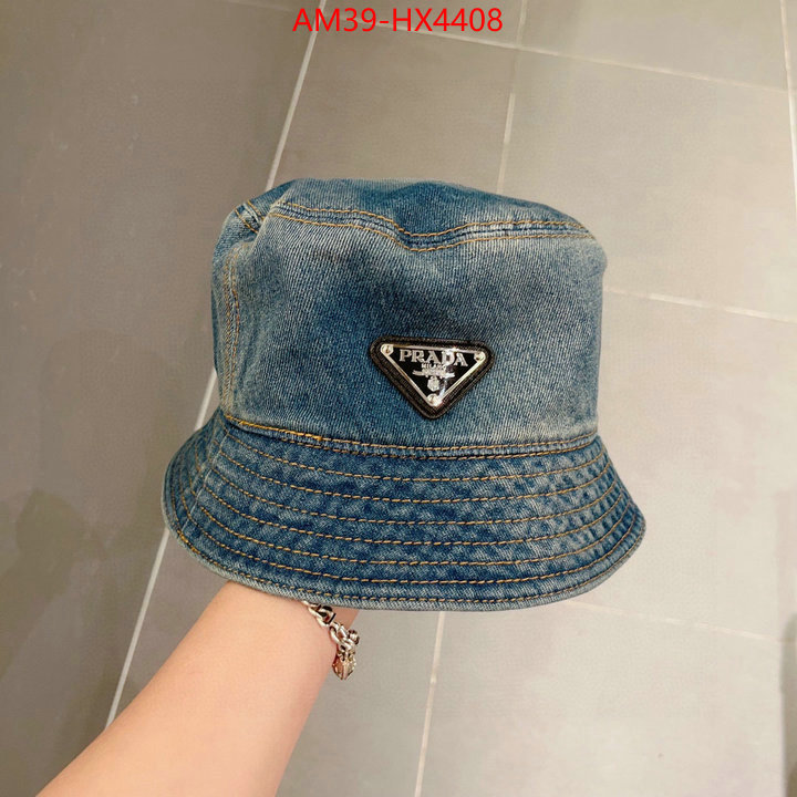 Cap (Hat)-Prada what's the best place to buy replica ID: HX4408 $: 39USD