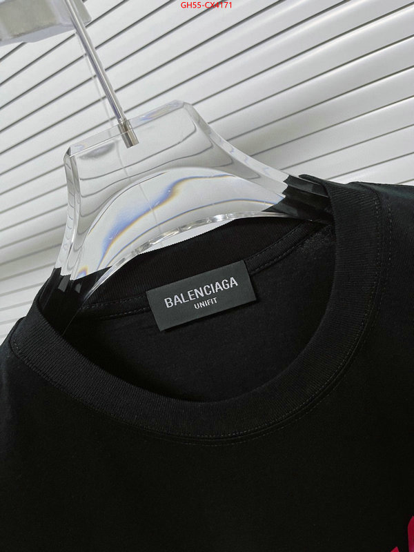 Clothing-Balenciaga the best quality replica ID: CX4171 $: 55USD