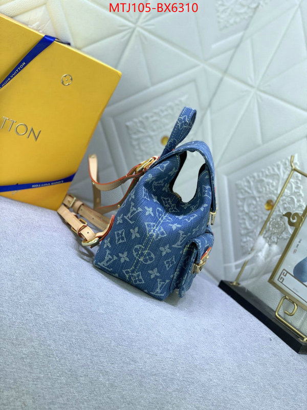 LV Bags(4A)-Backpack- cheap replica ID: BX6310 $: 105USD,