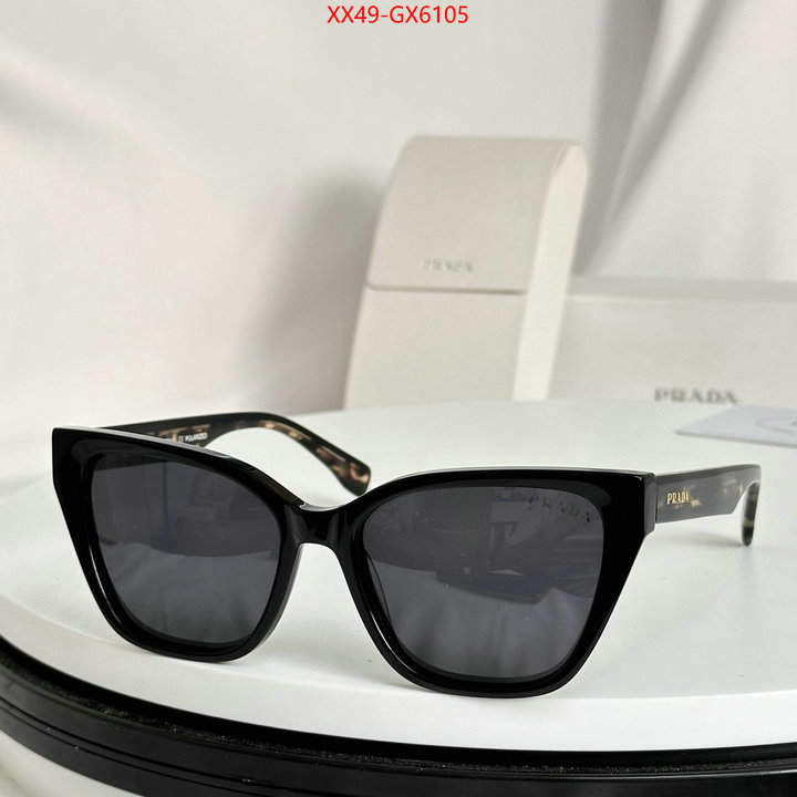 Glasses-Prada what's the best to buy replica ID: GX6105 $: 49USD