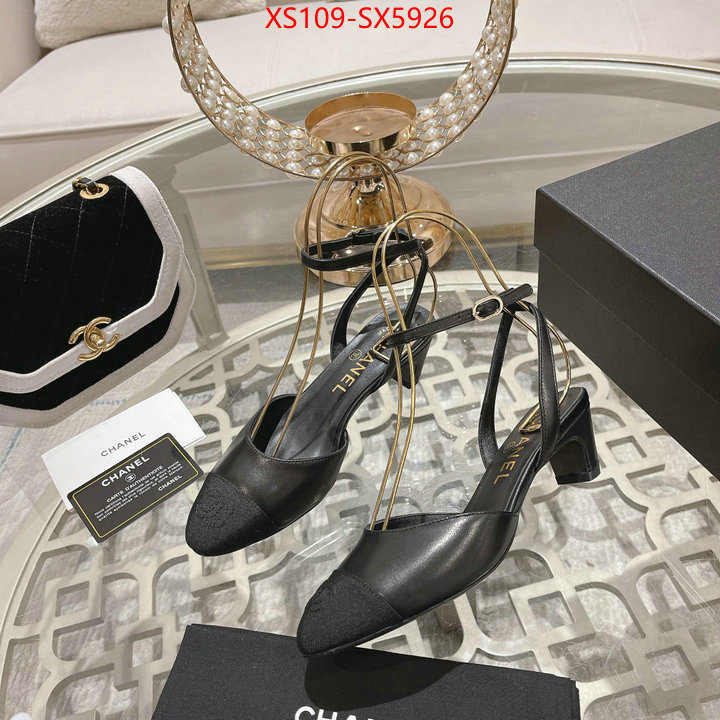 Women Shoes-Chanel luxury shop ID: SX5926 $: 109USD