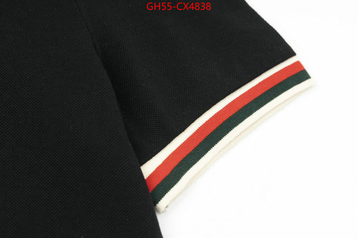 Clothing-Gucci where can i buy the best quality ID: CX4838 $: 55USD