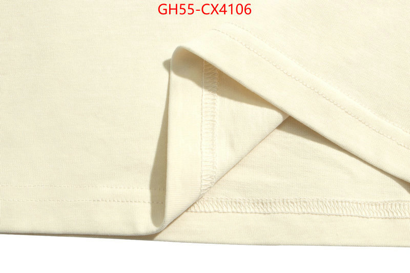 Clothing-Gucci at cheap price ID: CX4106 $: 55USD