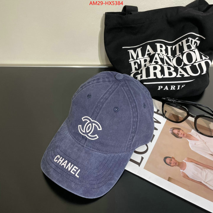Cap (Hat)-Chanel luxury fashion replica designers ID: HX5384 $: 29USD