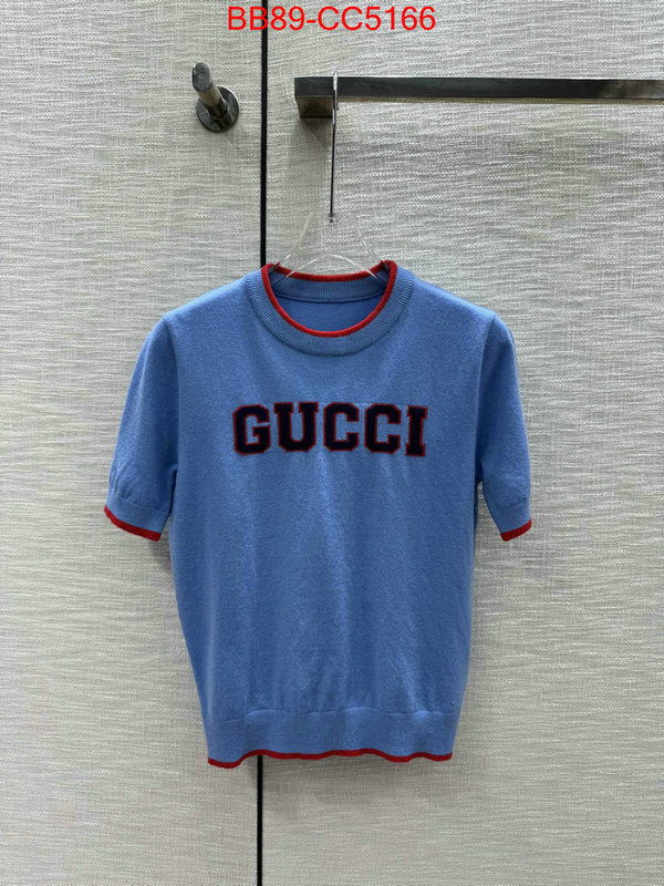 Clothing-Gucci best replica quality ID: CC5166 $: 89USD